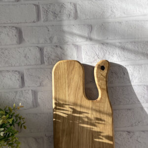 Дощечка дубова з ручкою 20*180*390 мм