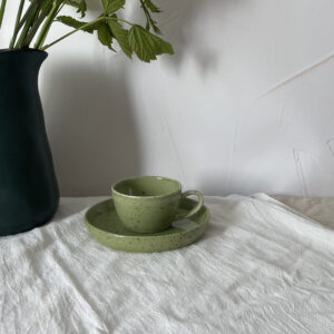 Чашка 150 мл з тарілочкою 15 см "Olive"