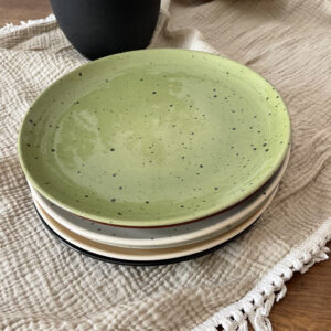 Тарілка 25 см з вкрапленням