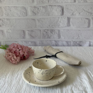 Чашка 150 мл з блюдцем "Moon bloom"